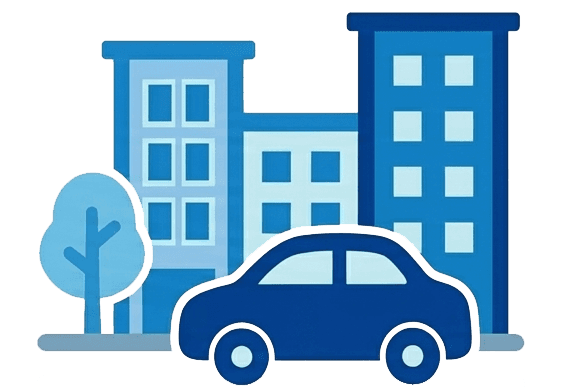 Residential amenities illustration