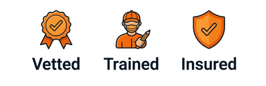 Vetted, Trained, Insured